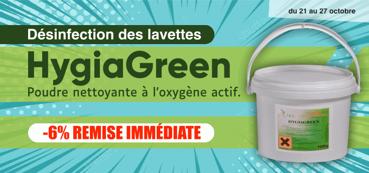 Hygiagreen en promotion chez Adiel France